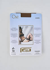 Bas marron OSÉ pour femme seconde vue