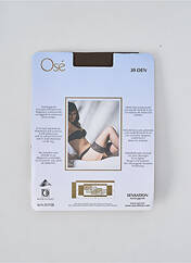 Bas marron OSÉ pour femme seconde vue