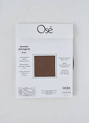 Bas marron OSÉ pour femme seconde vue