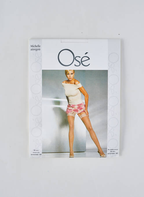 Bas blanc OSÉ pour femme