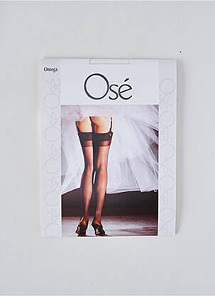 Bas stretch blanc OSÉ femme