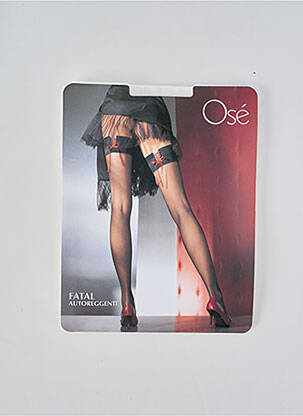 Bas stretch blanc OSÉ femme