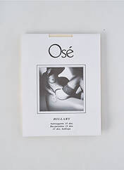 Bas beige OSÉ pour femme seconde vue