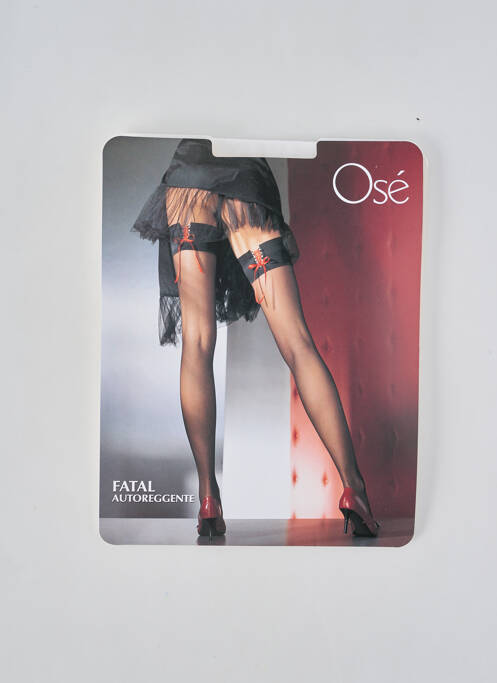 Bas stretch blanc OSÉ femme