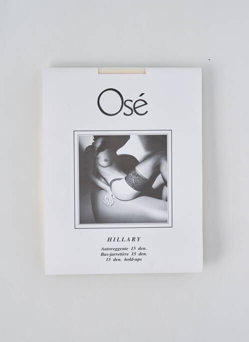 Bas beige OSÉ pour femme