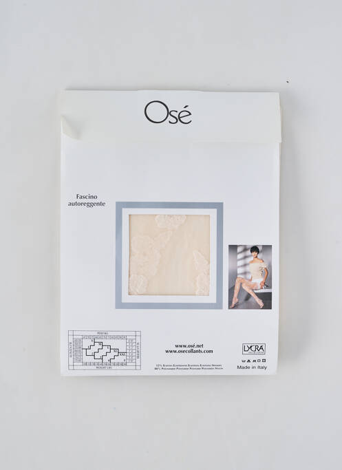 Bas beige OSÉ pour femme