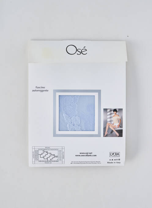 Bas bleu OSÉ pour femme