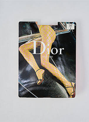 Collants stretch rose DIOR femme