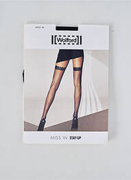 Bas stretch noir WOLFORD femme