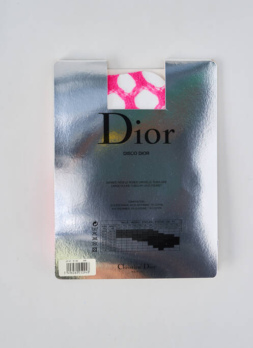 Collants stretch rose DIOR femme
