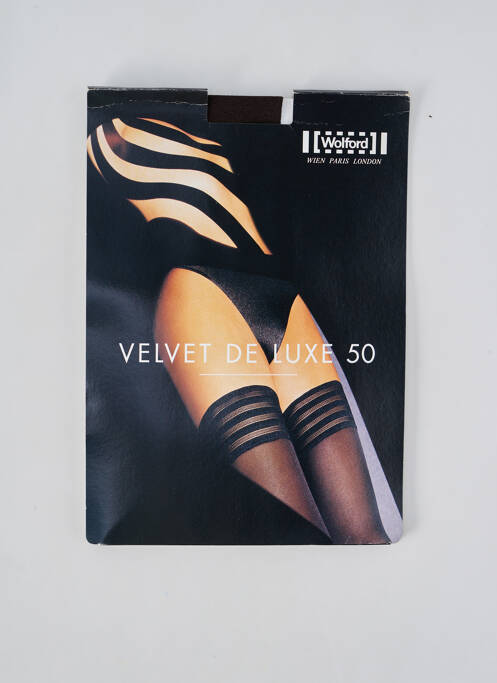 Bas marron WOLFORD pour femme