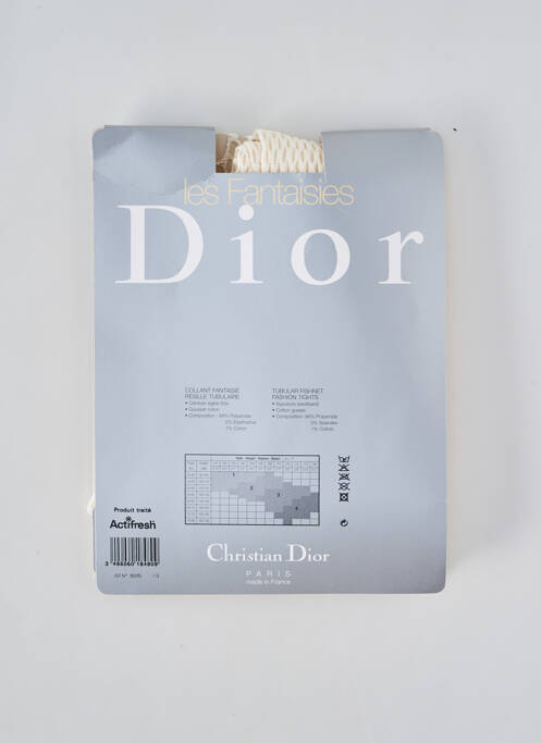 Collants beige DIOR femme