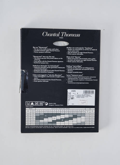 Bas blanc CHANTAL THOMASS pour femme