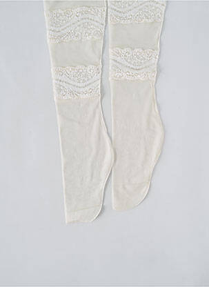 Bas beige COTTON CLUB pour femme