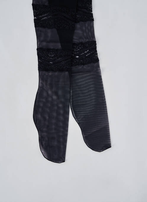 Bas noir COTTON CLUB pour femme