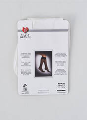 Chaussettes blanc SILVIA GRANDI pour femme seconde vue
