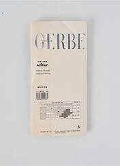 Chaussettes bleu clair GERBE pour femme seconde vue