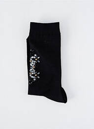 Chaussettes stretch noir BARAZANDEH femme