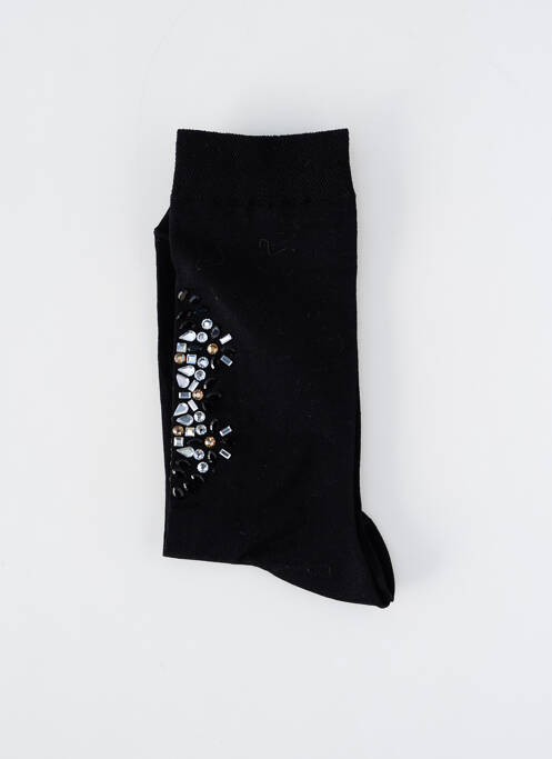 Chaussettes stretch noir BARAZANDEH femme