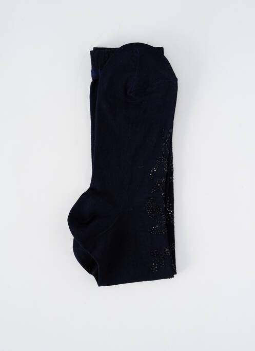 Chaussettes stretch bleu BARAZANDEH femme