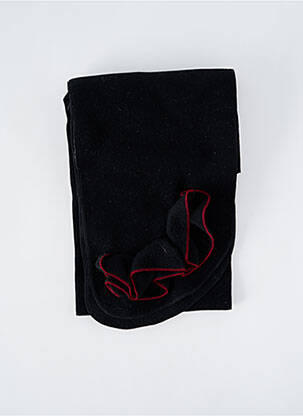 Echarpe noir POM' GRIGNOTE pour femme