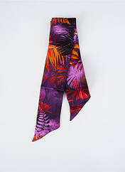 Foulard violet LISE CHARMEL pour femme seconde vue