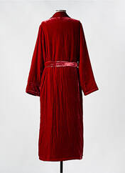 Robe de chambre rouge fonce VIVIS pour femme seconde vue