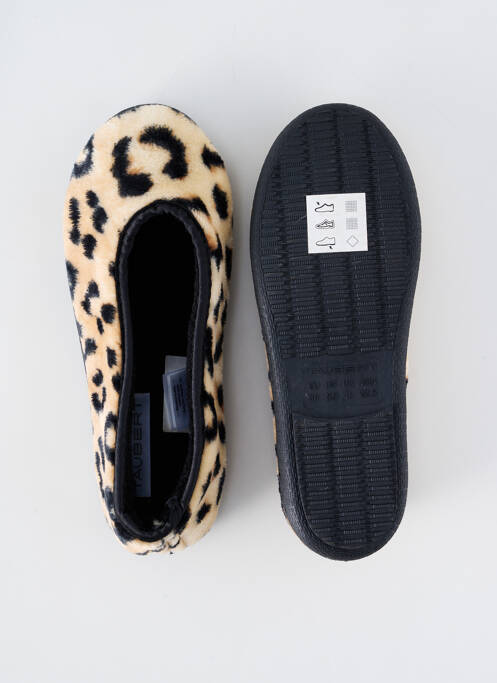 Chaussons/Pantoufles beige TAUBERT pour femme