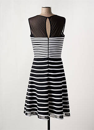 Robe mi-longue sans manche sans manche noir JOSEPH RIBKOFF femme