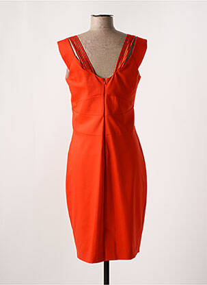 Robe mi-longue sans manche sans manche rouge EVA KAYAN femme