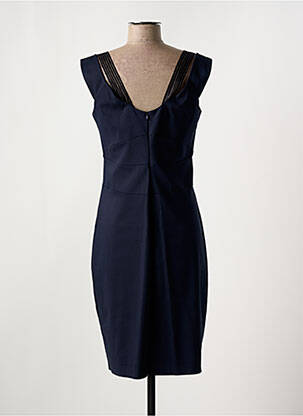 Robe mi-longue sans manche sans manche bleu EVA KAYAN femme
