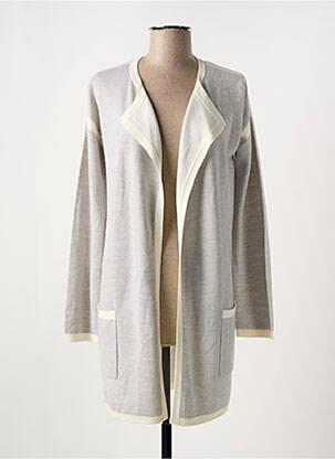 Gilet manches longues manches longues gris GERRY WEBER femme