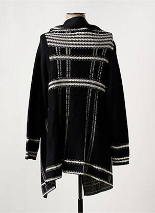 Gilet manches longues fermeture boutonnée sur le devant noir TAIFUN femme