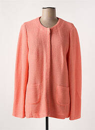 Gilet manches longues coupe cintrée orange GERRY WEBER femme