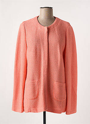 Gilet manches longues coupe cintrée orange GERRY WEBER femme