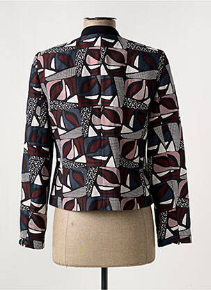 Veste casual col rond noir TAIFUN femme