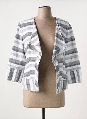 Veste casual coupe droite gris BETTY BARCLAY femme