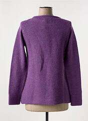 Gilet manches longues violet TINTA pour femme seconde vue