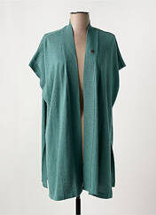 Gilet manches courtes vert LE PETIT BAIGNEUR pour femme seconde vue