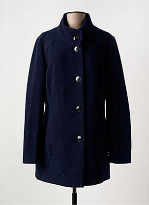 Manteau long bleu BARBARA LEBEK pour femme