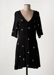 Robe mi-longue noir MAMOUCHKA pour femme seconde vue