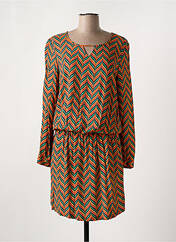 Robe mi-longue orange LE PETIT BAIGNEUR pour femme seconde vue