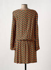 Robe mi-longue orange LE PETIT BAIGNEUR pour femme seconde vue