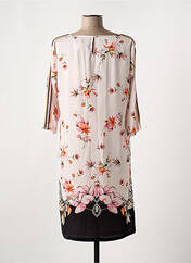 Robe mi-longue rose DIVAS pour femme seconde vue