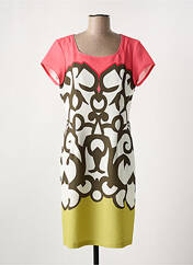 Robe mi-longue vert DIVAS pour femme seconde vue