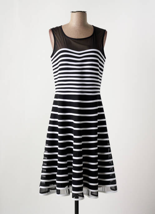 Robe mi-longue sans manche sans manche noir JOSEPH RIBKOFF femme