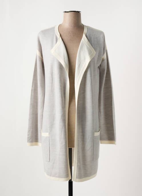 Gilet manches longues manches longues gris GERRY WEBER femme