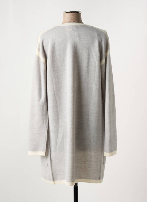 Gilet manches longues manches longues gris GERRY WEBER femme