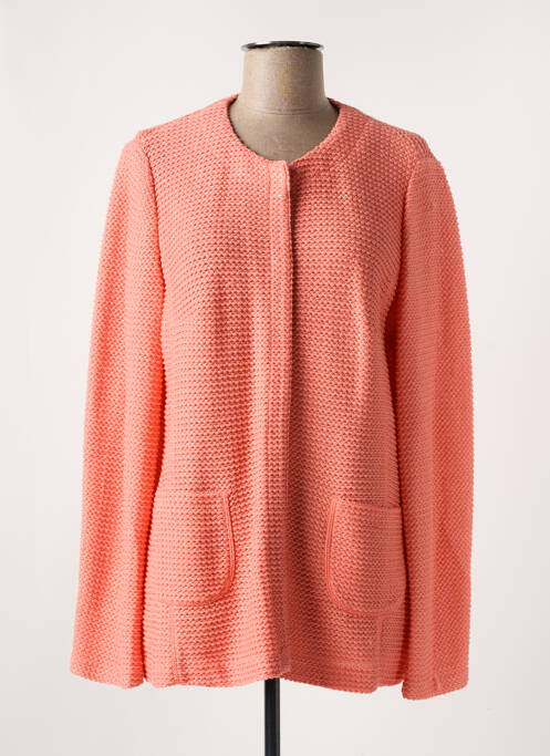 Gilet manches longues coupe cintrée orange GERRY WEBER femme