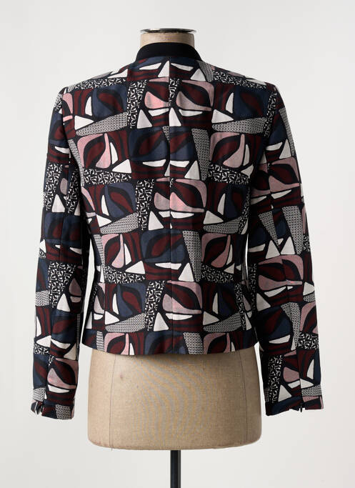 Veste casual col rond noir TAIFUN femme